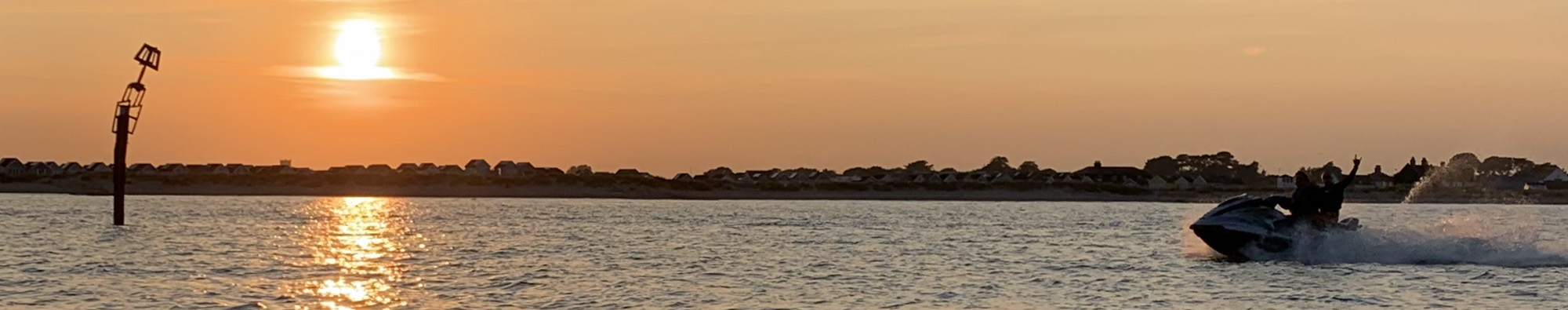 Jetskifix sandbanks sunset